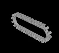 Free SCAD file Lego Tape, A Flexible Not-LEGO-Compatible Parametric Model  🏗・3D print model to download・Cults
