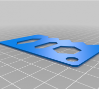 STL file Organic chemistry stencil 🧑‍🏫・3D printing idea to