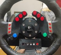 STL file GT3 Steering Wheel for Logitech G27 🛞・3D printing