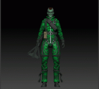 3D file METAL GEAR SOLID 3 EVA 1/6 PLAY ARTS KAYI STYLE ACTION FIGURE FOR  3D PRINTING ⚙️・3D printing design to download・Cults