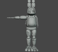 STL file Withered Chica ( FIVE NIGHTS AT FREDDY'S / FNAF ) 👧・Model to  download and 3D print・Cults