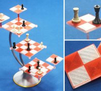 Star Trek Tridimensional 3D Chess Set Replica