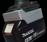 Archivo STL gratis Batería Makita 18V Li-ion 🛠️・Diseño