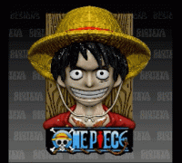 3D file Monkey D Luffy One Piece + Akuma no mi Gomu Gomu Key Ring 🐒・3D  printable design to download・Cults