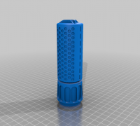 STL file Airsoft silencer for MK23 🔫・3D printer design to download・Cults