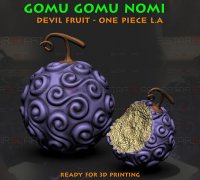 STL file Gura Gura No Mi Devil Fruit 😈・3D printer model to