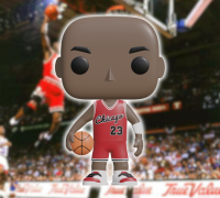 Michael Jordan Funko pop 3D model 3D printable