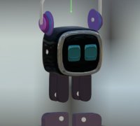 EMO Robot Fanart 3D model | 3D model