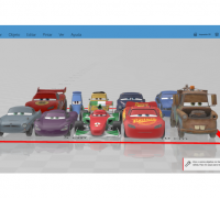 Free STL file Project CARS 2 Theme Display (Quad 1/64 Scale Cars