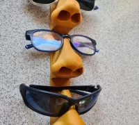 Free STL file Universal Glasses Stand 👓・3D printable model to  download・Cults