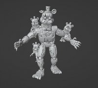 fnaf 4 nightmare fredbear 3D Models to Print - yeggi