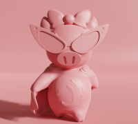 3D Print of ROBLOX piggy skin by myminifactory4
