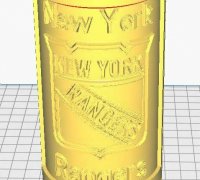 3D Printable New York Islanders Logo by 3D - RO