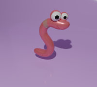 Articulated Fidget Worm by NeonBlack, Download free STL model