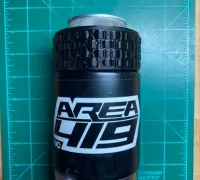 Free STL file Yeti slim can koozie adapter 🥫・3D print design to  download・Cults