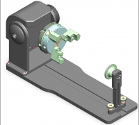 Laser Cutter Chuck Rotary Adapter