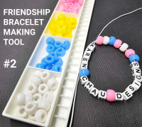Bracelet Bead Design Board by Colton X, Download free STL model