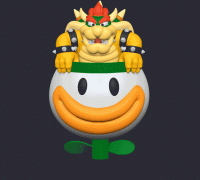 STL file Mario Bowser - Bridge and Wall ( character not included ) 🐢・3D  printable model to download・Cults