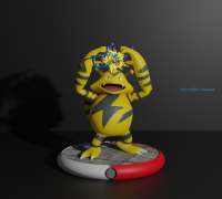 STL file Eevee Evolutions Pack 🐉・3D printer design to download