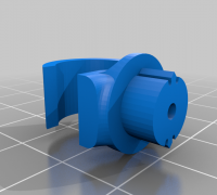 STL file horizontal tent tube hook ⛺・3D print design to download