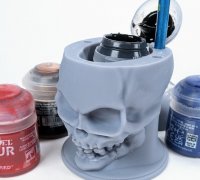 3D file Carousel for Citadel paint pots and 17ml pots 🎠・3D printer model  to download・Cults