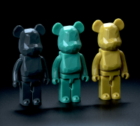 OBJ file Bear Brick metal・3D printing template to download・Cults