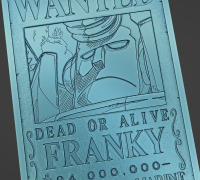 wanted poster 3D Models to Print - yeggi