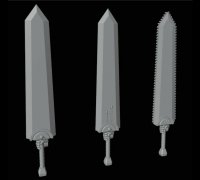 Guts' Dragon Slayer Sword [3D Print Files] – DangerousLadies