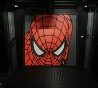 SpiderMan mural 4 Colors