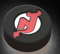 Hockey Player New Jersey Devils Rigged 3D model rigged