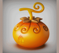 Goro Goro No Mi - Devil Fruit One Piece - 3D model by Maelle