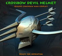 Chainsaw Man Full Form Devil Helmet - Denji Cosplay 3D Print Model