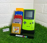 Free STL file Pokemon Game Boy Advanced SP Display Stand 🐉・3D