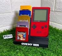 Free STL file Pokemon Game Boy Advanced SP Display Stand 🐉・3D