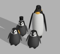 penguin 3D Models to Print - yeggi