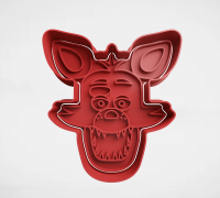 STL file FNAF Five Nights at Freddy's - Foxy 🎃・3D printable model to  download・Cults