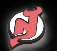 3D Printed New Jersey Devils logo by Ryšard Poplavskij