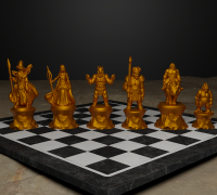 STL file HARRY POTTER WIZARD CHESS QUEEN ♟️・3D printer design to  download・Cults