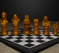 star trek chess 3D Models to Print - yeggi