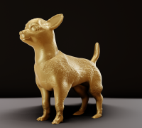 STL file Richard the Chihuahua - articulated toy dog 🐕・3D