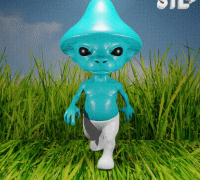 Smurf Cat by coop, Download free STL model