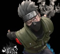 STL file KAKASHI HATAKE - COOKIE CUTTER - NARUTO SHIPPUDEN 🍪・Template to  download and 3D print・Cults