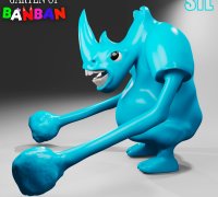 STL file Banbaleena GARDEN OF BANBAN 3d model download 🎲・3D