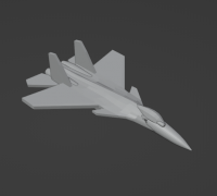 3D printed SU-27 Flanker scale 1/13.5 with equipment from MotionRC