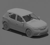 STL file Dacia Jogger 2022+ Sandero III Sandero Stepway III 2021+ Phone  Holder for Media Display Medianav MN4 📞・3D printing idea to download・Cults