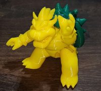STL file Mario Kart - Bowser - (EASY TO PRINT - NO SUPPORT)・3D printing  template to download・Cults