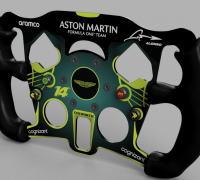 Archivo STL FUNKO FERNANDO ALONSO ASTON MARTIN 2.0 👽・Design para