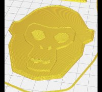 Gorilla Tag Canyon Badge 3D model