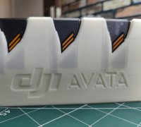 Fichier STL gratuit DJI AVATA chargeur batteries 👽・Design pour imprimante  3D à télécharger・Cults