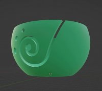 STL file Yarn bowl cat 🧶・3D print design to download・Cults
